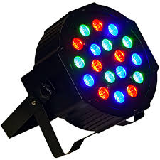 Luz robotica 18 flat par light
