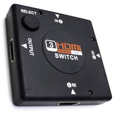 Switch HDMI 3 puertos c/control