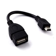 Cable OTG - V8 (micro USB a USB F) (10 cm)