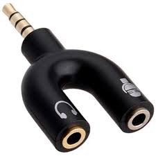 Cable Aux. adaptador Plug a 2 Plug / Audio